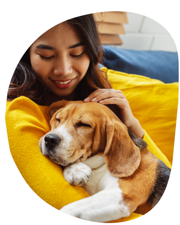 savings table on pink background